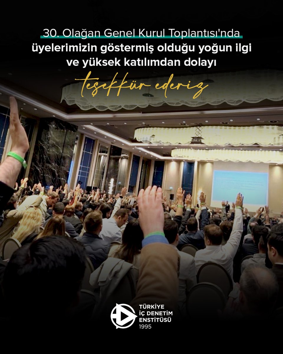 Türkiye İç Denetim Enstitüsü (TİDE) tweet media