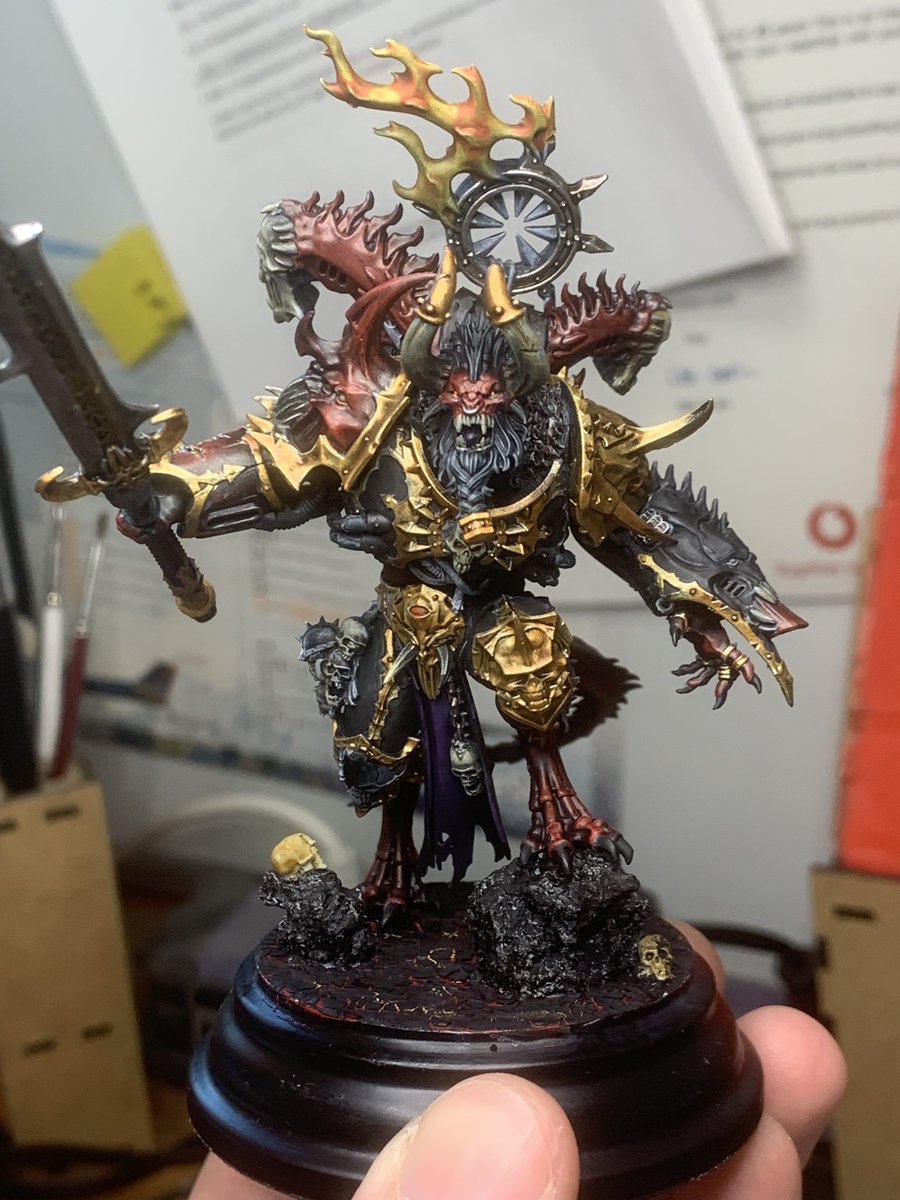 Thogrogresh's tweet photo. My Deamon prince is done ^^ https://t.co/PlJx1rJJZn