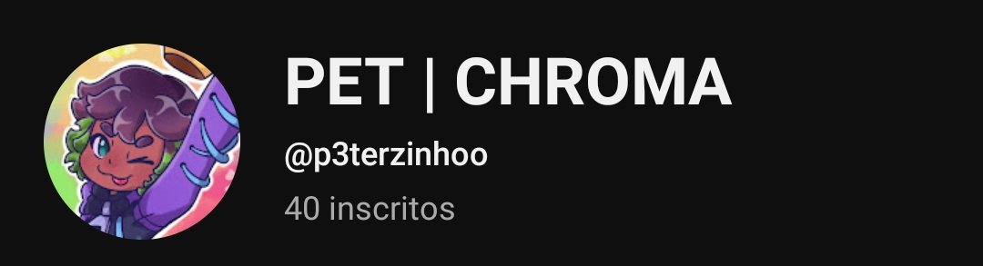 PET | CHROMA tweet media