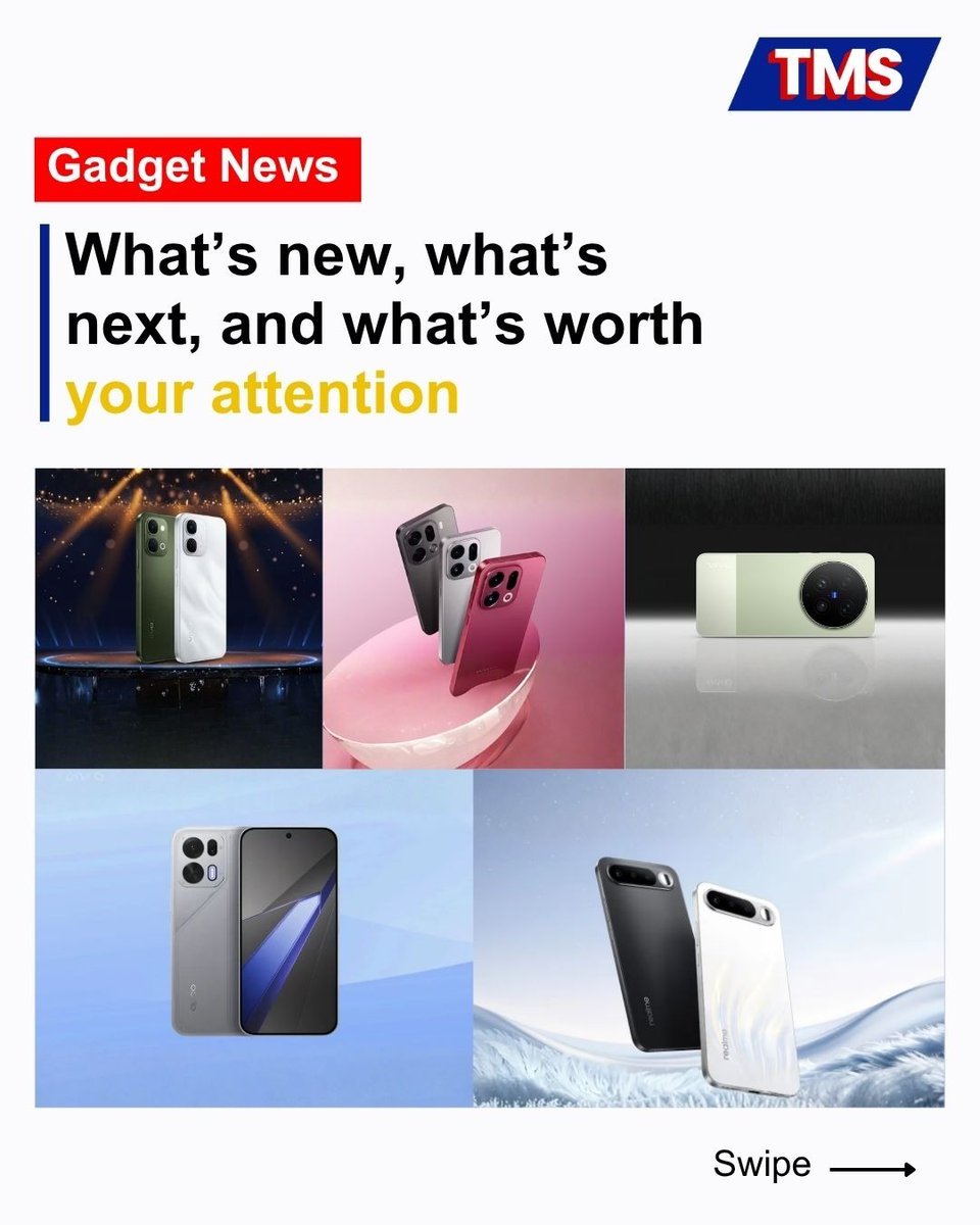 TheMainstream7's tweet image. From Realme 16 5G launching in India with a massive 7,000mAh battery, to Oppo gearing up for the K15 Pro series debut, the smartphone race is clearly shifting toward power-packed performance and feature-rich devices.

#TheMainstream #SmartphoneNews #TechUpdates #Realme #Oppo