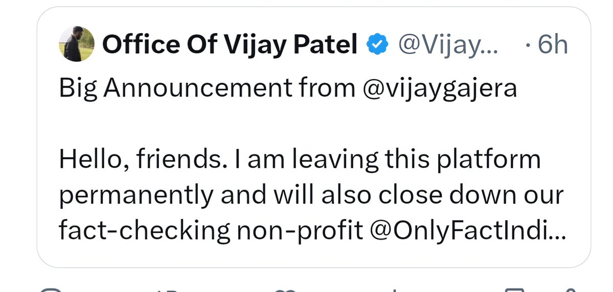 Ashok Shrivastav tweet media