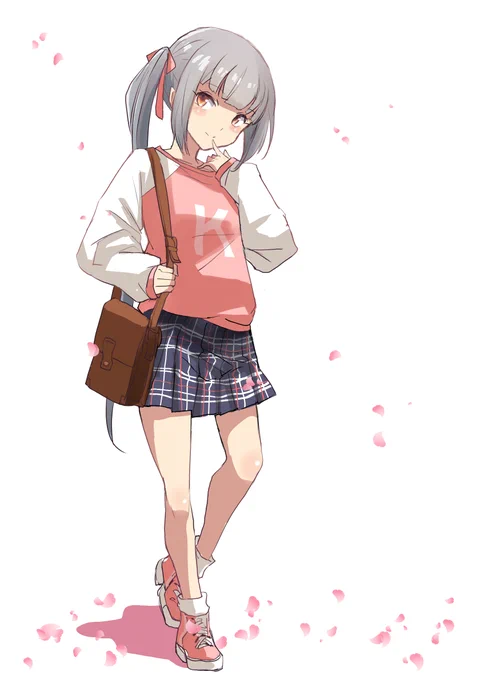 春の霞ちゃん 胸のKが絶妙にダサくてカワイイよ霞ちゃん