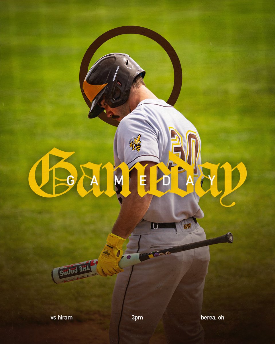 BWUBaseball's tweet photo. back at fisher field 

vs. Hiram | 3PM | Berea, OH

#BWBoys #d3b https://t.co/ywROisyAAG