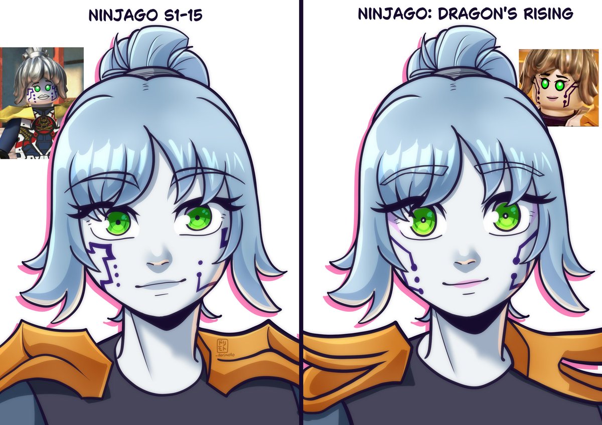_dorimoto's tweet photo. she had ZERO screentime this season but she's still so god damn cute 👾 🥰 

#ninjago https://t.co/vd0lLxcD7r