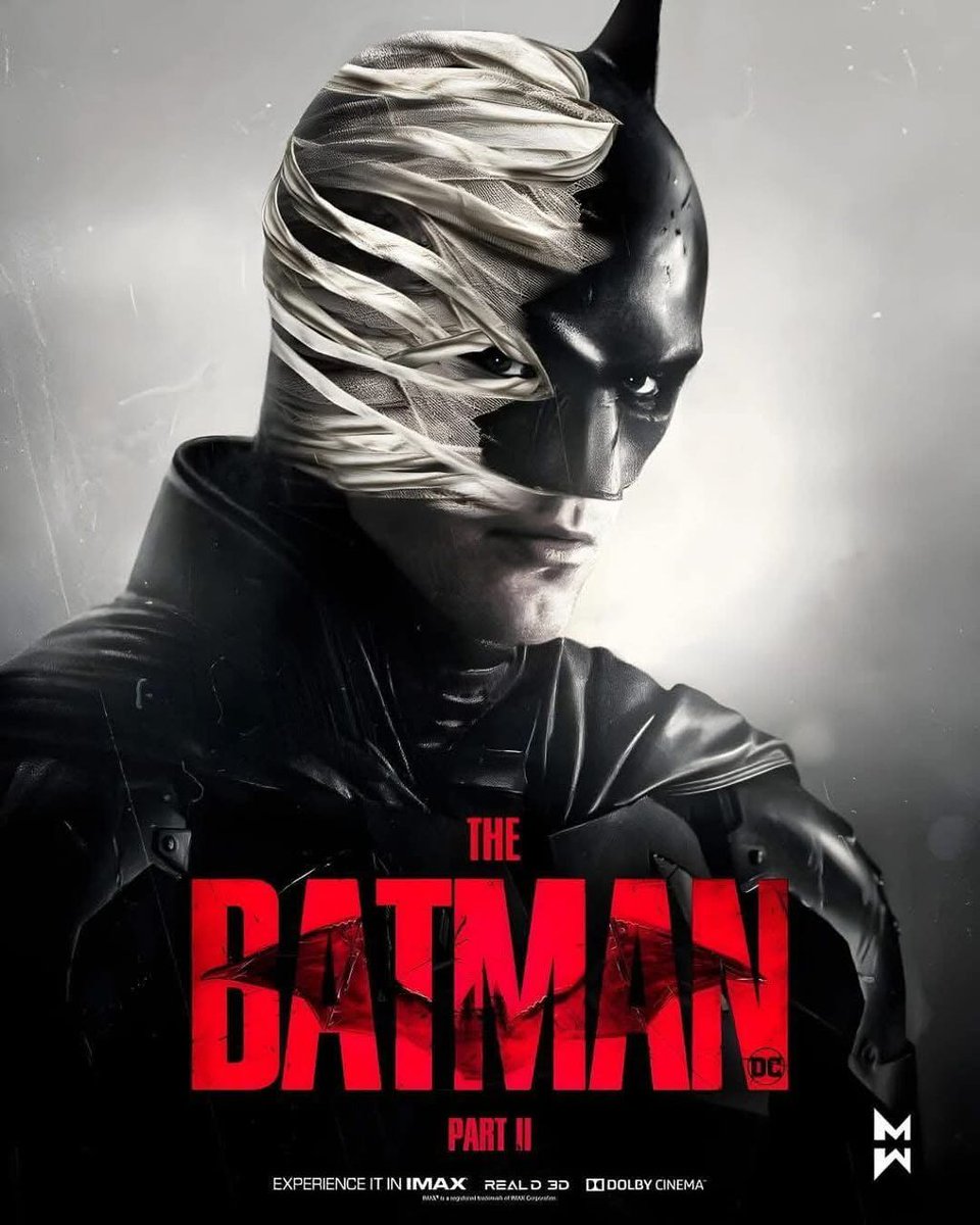 ClassicCin86483's tweet image. #TheBatmanPartII begins filming this month. Robert Pattinson returns on set in a week.🦇