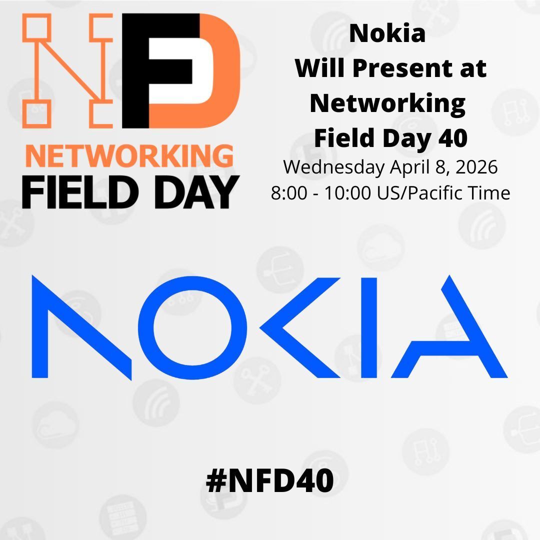 Tech Field Day | Networking Field Day #NFD40 tweet media
