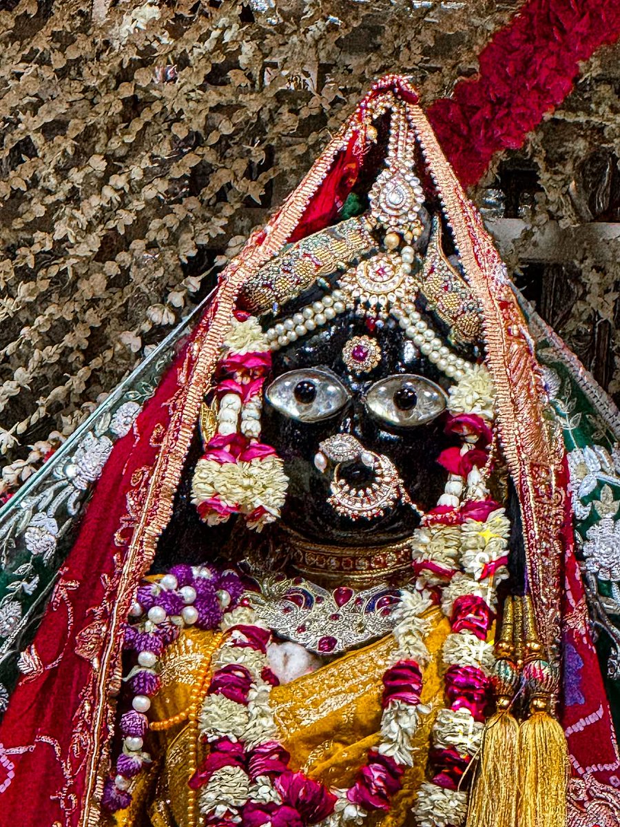श्री बांकेबिहारीलाल गोपी रूप में 🦚
    जय श्री बांकेबिहारीलाल की 🙏🚩🙌