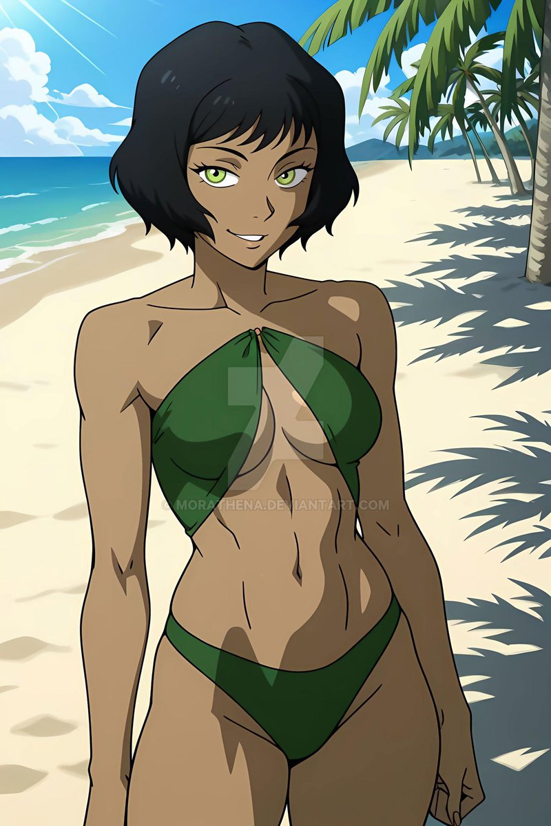 Ty Lee & Katara the Acrobat & Healer. And Friends. tweet media