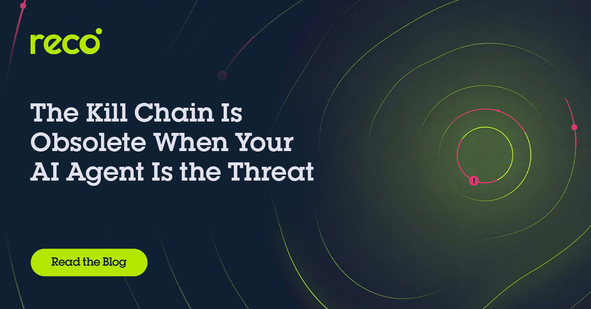 recolabs_ai's tweet photo. Your AI agents already have access, permissions, and a reason to move data across your systems.

One compromise = instant kill chain bypass.

Security tools built to detect human attackers won't catch this.

Here's what the threat actually looks like: https://t.co/OiQmJkr0LA https://t.co/hJhN32J2CT