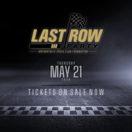 IndyPressClub's tweet photo. 🎽 Get the gear! Pre-order your exclusive 2026 Last Row Party T-shirt for just $30 ($40 at the door). Rock your racing pride AND party with the Last Row drivers on May 21 at Dallara IndyCar Factory. General admission tickets $65. Don't wait: https://t.co/9BIdV7Eyg2 https://t.co/WdwMA7IhR3