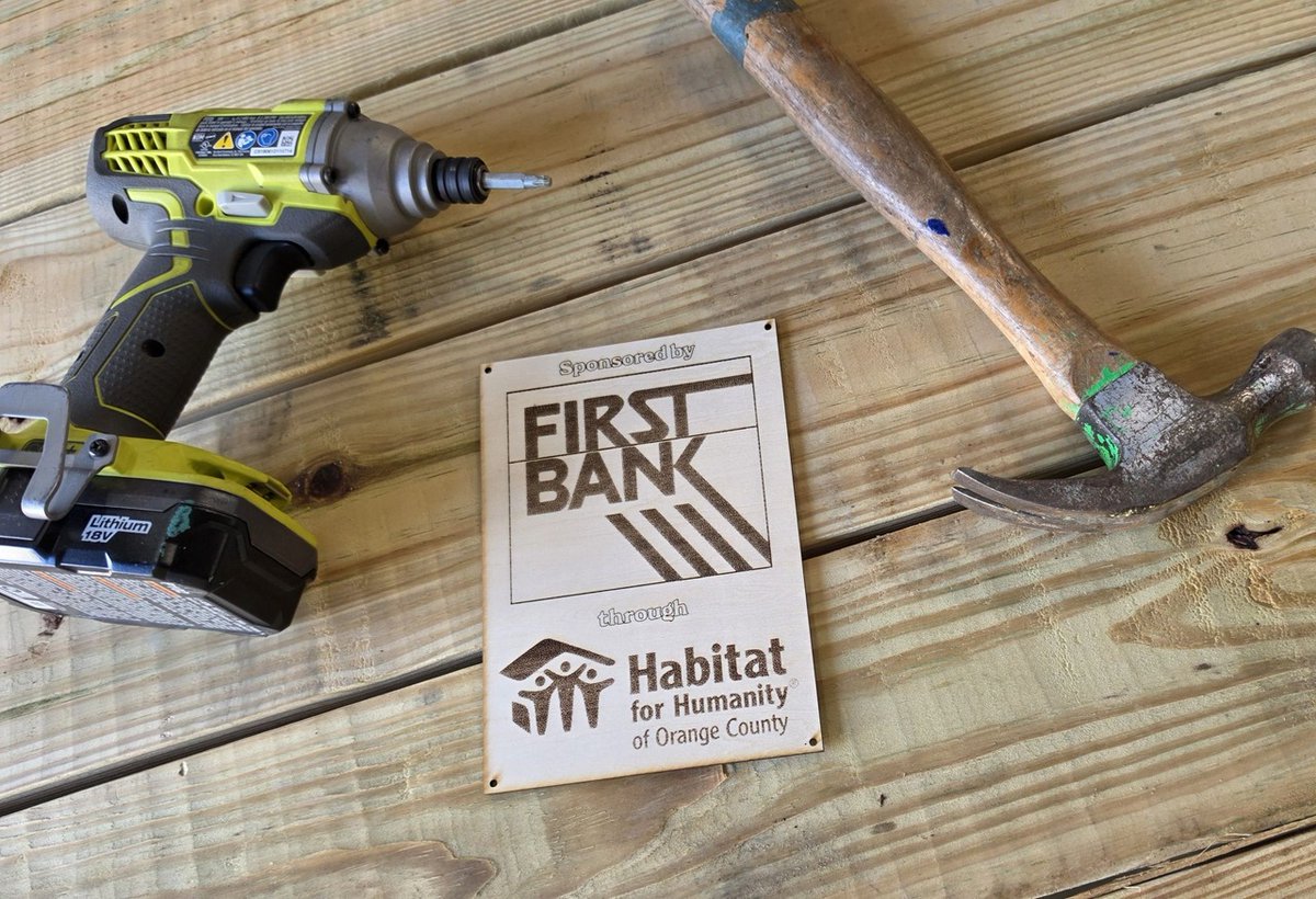 Grateful for a hands-on day of impact with First Bank and their Future in Bloom day of service. Their team rolled up their sleeves to build picnic tables, planter boxes, and community pieces that will support families and neighborhoods across Orange County. 💙