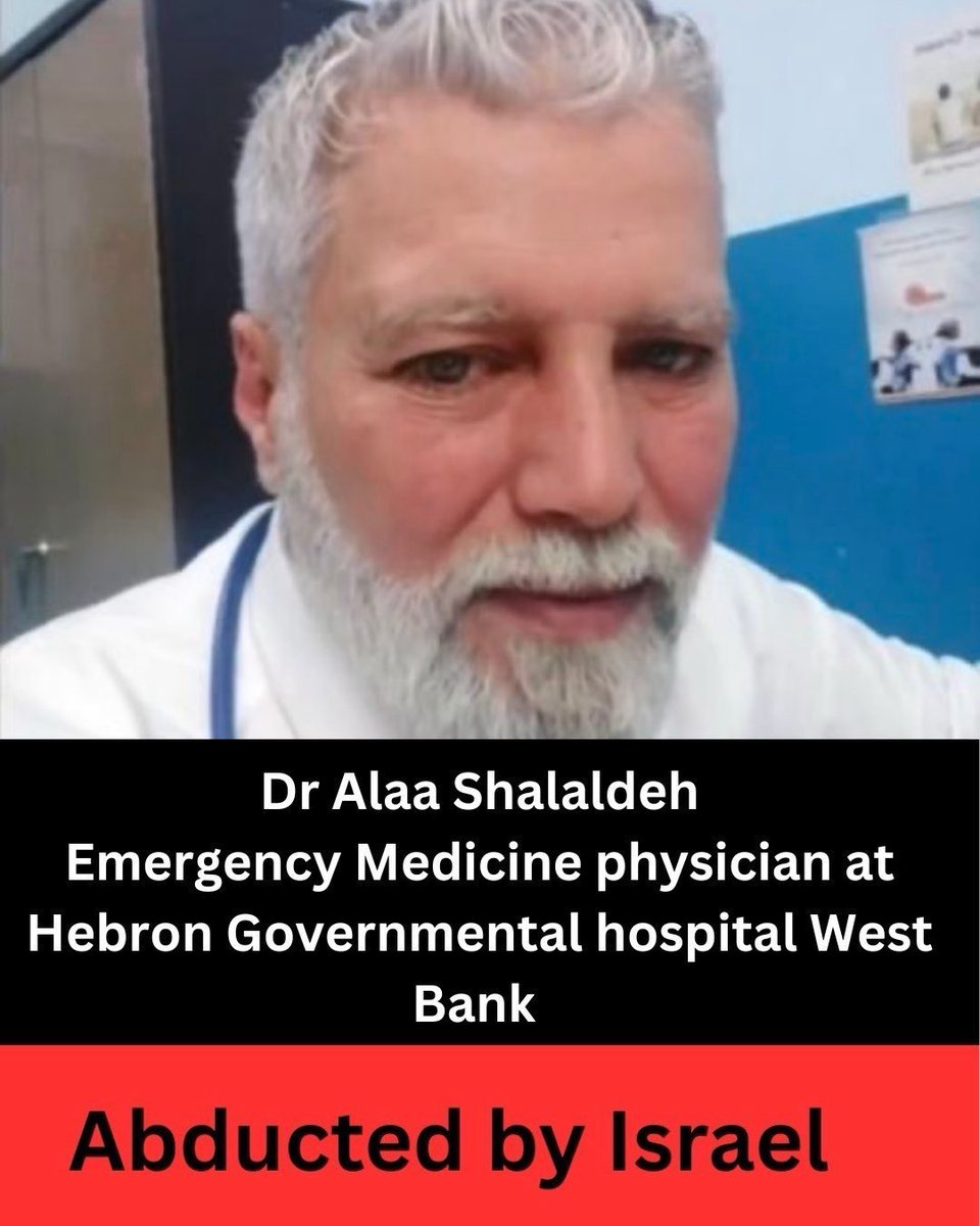 IrishhcwforPal's tweet photo. Free Dr Alaa Shalaldeh

#FreeThemAll https://t.co/iuz4QmXBmW
