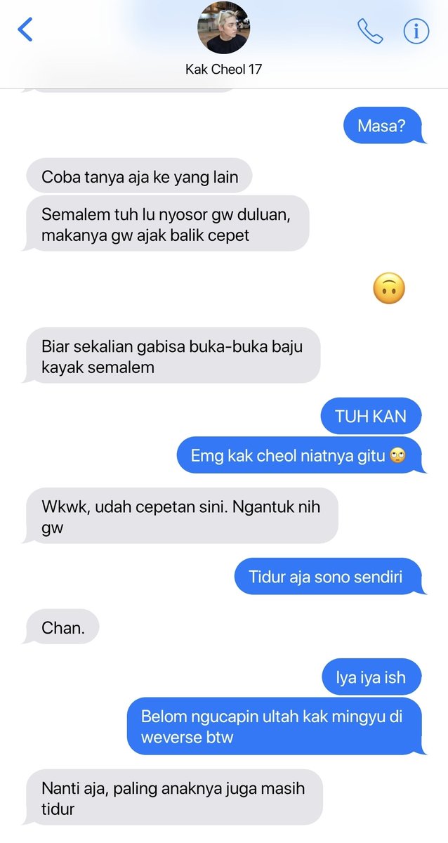 creampuffed_'s tweet image. ❓ Kak udah ngak bikin cheolchan canon au ya?
💬 Sebenernya ada kepikiran, bentar ak aplot abis ini HWHWHWHWHWHHWHWHWH #tellonym  tellonym.me/creampuffed_/a…
ps. gw yakin itu ngucapinnya pas masi di kasur barengan baru bagun tidur :3