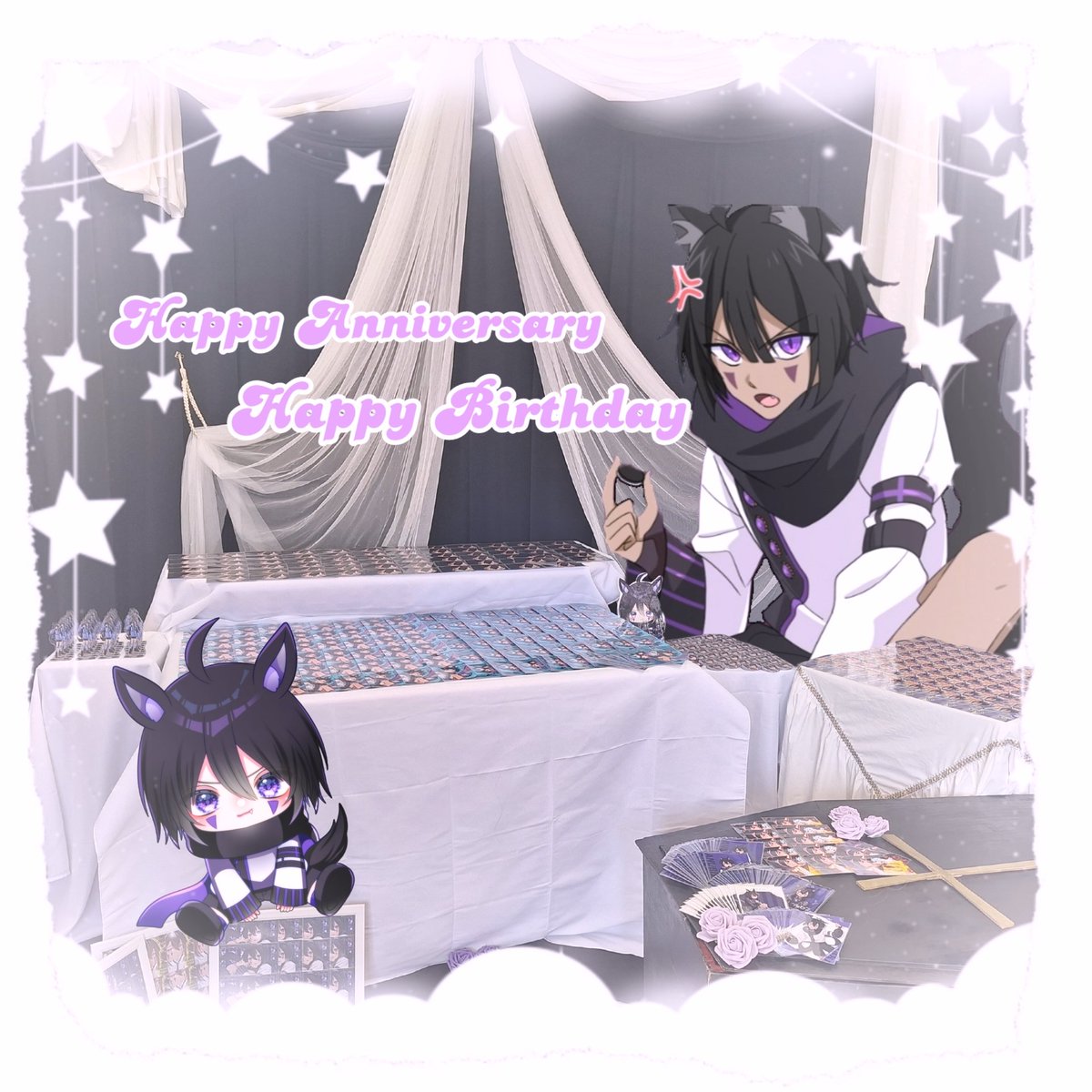 ANUBISU_47's tweet photo. ✩꙳
　⢀⣤⣶⡶⠶⢄⠀        ₊ ⟡
⢠⣿⣿⡟⠁
⢿⣿⣿⠀𝓗𝓪𝓹𝓹𝔂 𝓑𝓲𝓻𝓽𝓱𝓭𝓪𝔂 
⠸⣿⣿⡄　𝓗𝓪𝓹𝓹𝔂 𝓐𝓷𝓷𝓲𝓿𝓮𝓻𝓼𝓪𝓻𝔂
⠀⠙⠿⣿⣦⣄.⠔⠀2026.4.7
#アヌビス生誕祭2026 
#アヌビス6周年 https://t.co/kqGIsP5uHP