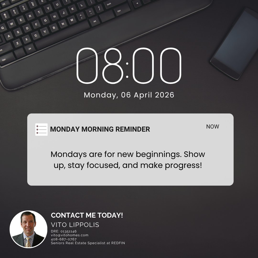 Realtor_101's tweet photo. New week. New goals. New opportunities. Monday is your reminder to reset, refocus, and take the next step toward the life you want. If real estate is part of your next chapter, let’s make a plan.

#MondayMotivation #NewBeginnings #FreshStart #RealEstateGoals https://t.co/ukPJJiRQpm
