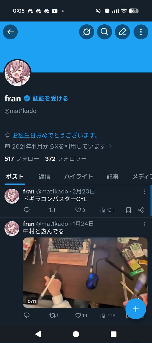 fran tweet media