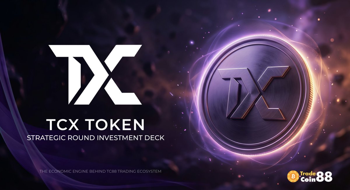 tc88_official's tweet photo. 🪙 TCX TOKEN 

Strategic Round Investment Deck
The Economic Engine Behind TC88 Trading Ecosystem

Launching soon. Follow for updates! 💎

🚀 Explore TradeCoin88 now: https://t.co/cmOalQqYM9 
#TCXToken #TradeCoin88 #TC88 #PreLaunch #Crypto #Bitcoin