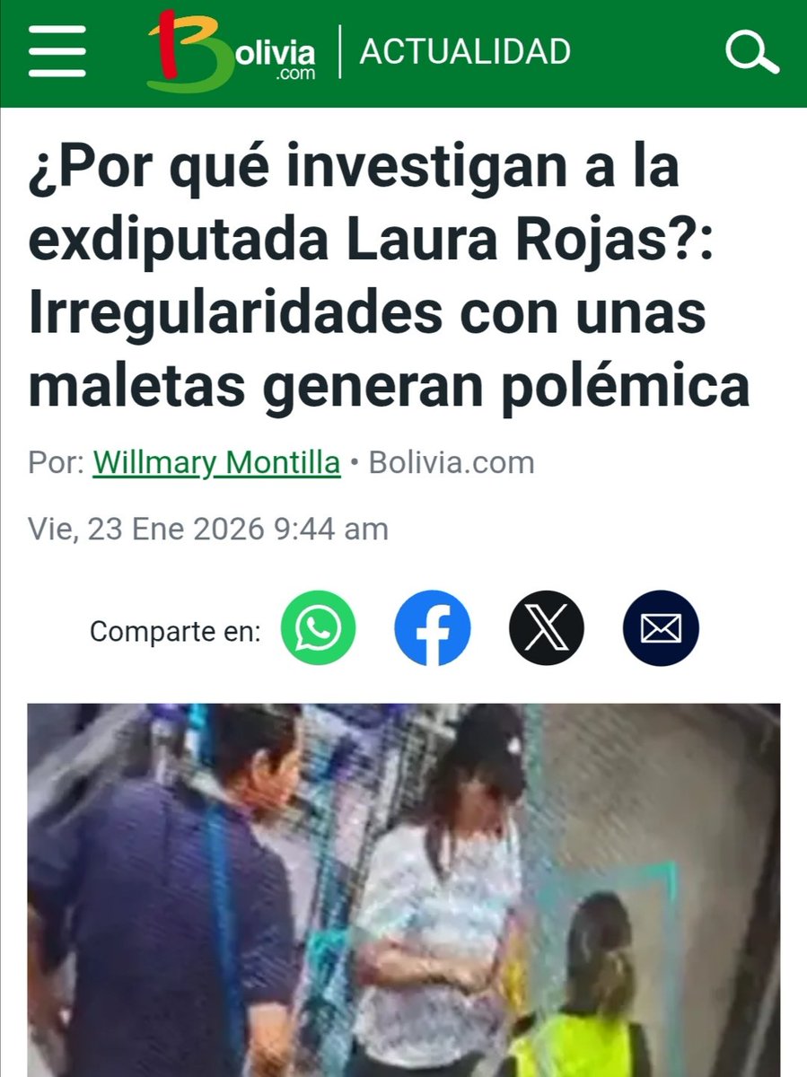 ClauSorucopress's tweet photo. 75 DÍAS que Bolivia conoció el ESCÁNDALO de las 32 MALETAS.
YA SE CONFIRMÓ QUE CONTENÍAN DÓLARES. Pero hoy, nada nuevo bajo el sol😏 
¿Dónde están las maletas ?
¿Aparecerán algún día? 
¿CUÁNTOS VUELOS CHÁRTER HUBO o HAY con el mismo tipo contenido?
¿Qué vehículo sacó las maletas? https://t.co/VF60Q05jhg