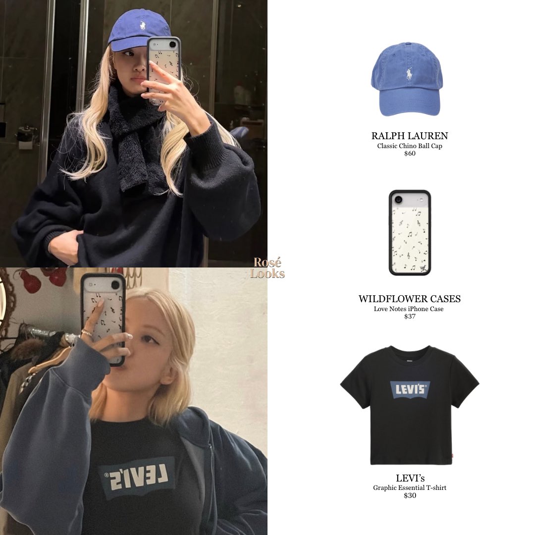 rosé looks tweet media