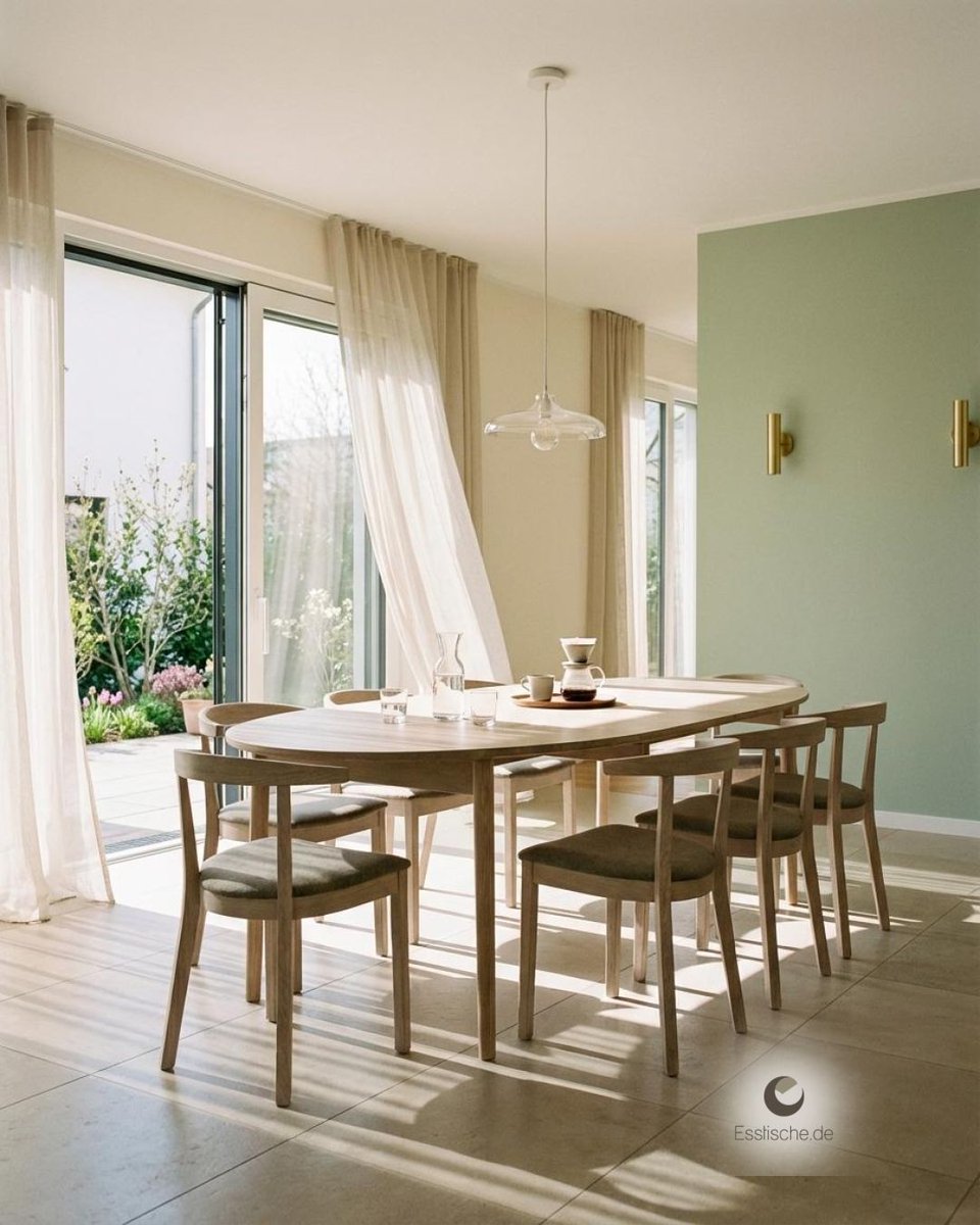 Gemütliche Frühlingsabende? Der Esstisch Florenz aus Massivholz ist dein eleganter Mittelpunkt für Dinnerpartys. Zeit fürs Esszimmer-Umstyling? #EsstischFlorenz #Massivholztisch #Frühlingsabende #Einrichtungsideen tinyurl.com/25bjmpgy