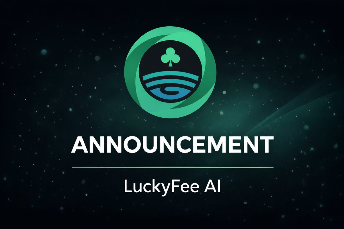 LuckyFee AI tweet media
