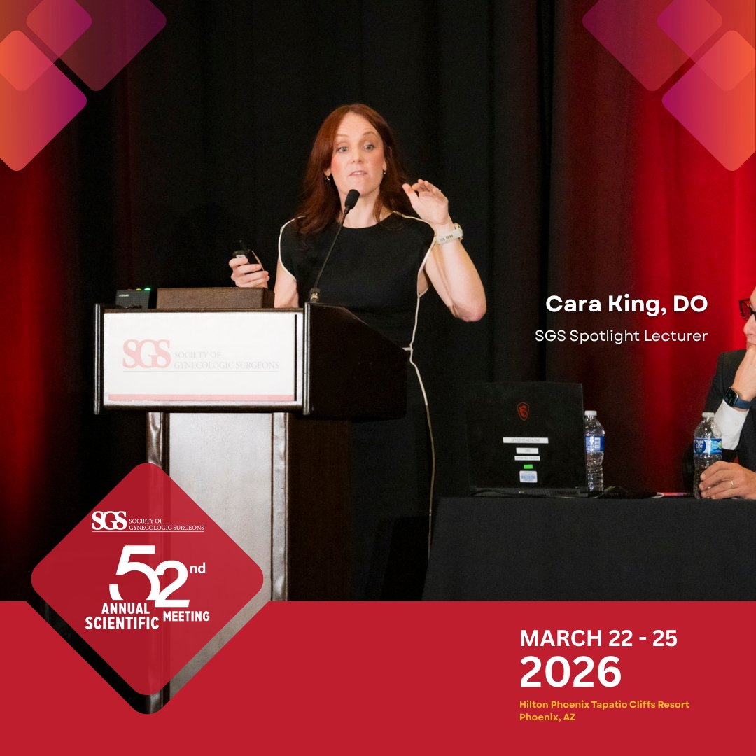 Society of Gynecologic Surgeons tweet media