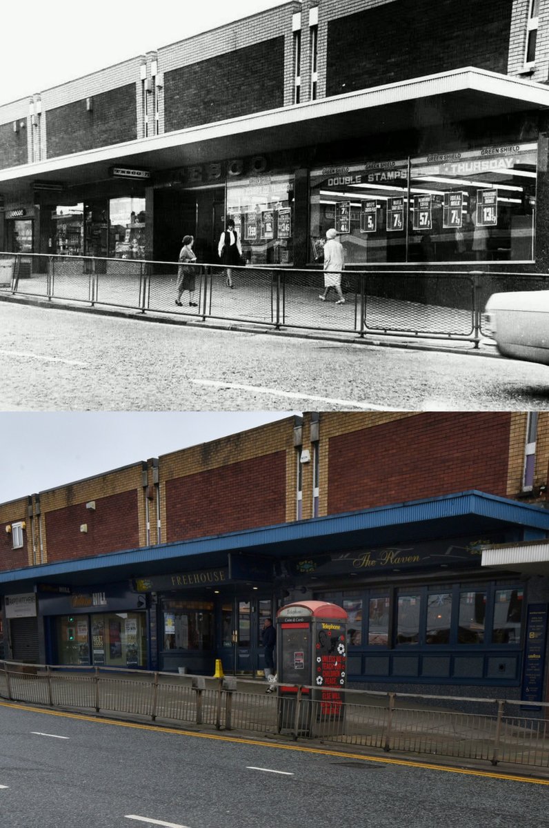 Walton Vale, 1970s and 2026

I only recently heard that the Wetherspoons here is named The Raven because there is some Walton connection to Edgar Allen Poe. I think his illustrator was from there...