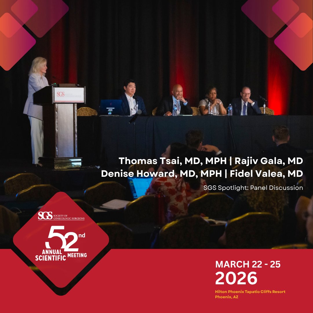 Society of Gynecologic Surgeons tweet media