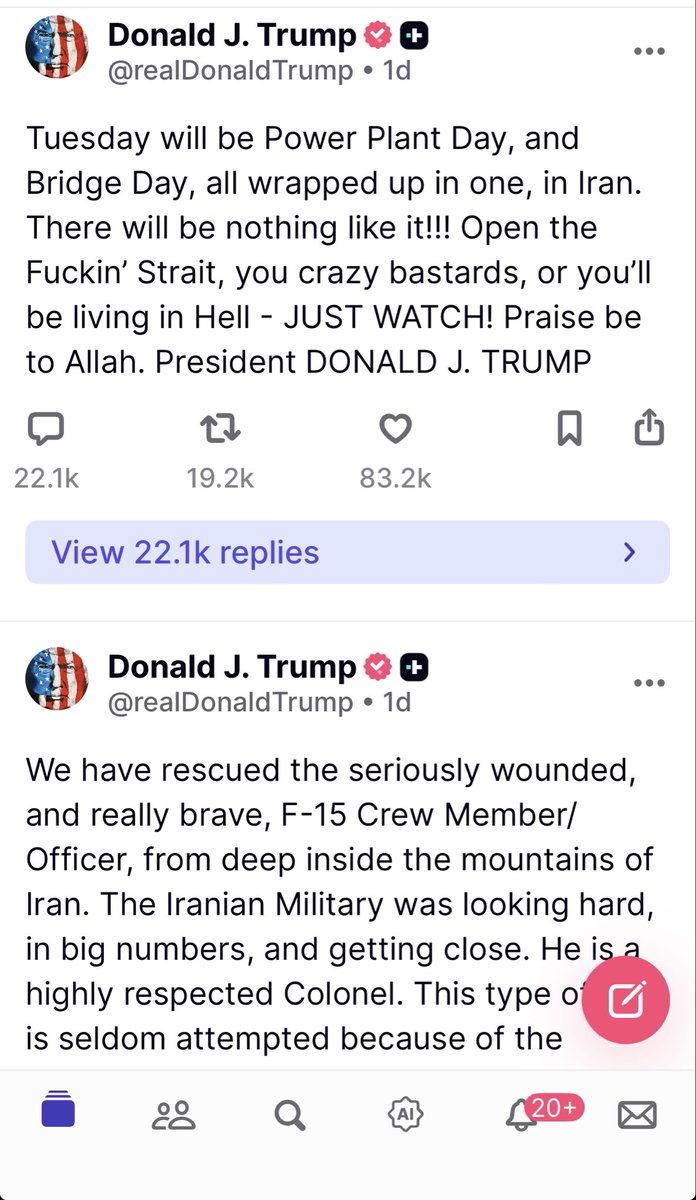 These are not the calm relaxed words from a man that started a war without rationale but instead screams utter desperation, ‘whilst twat comes to mind ffs
