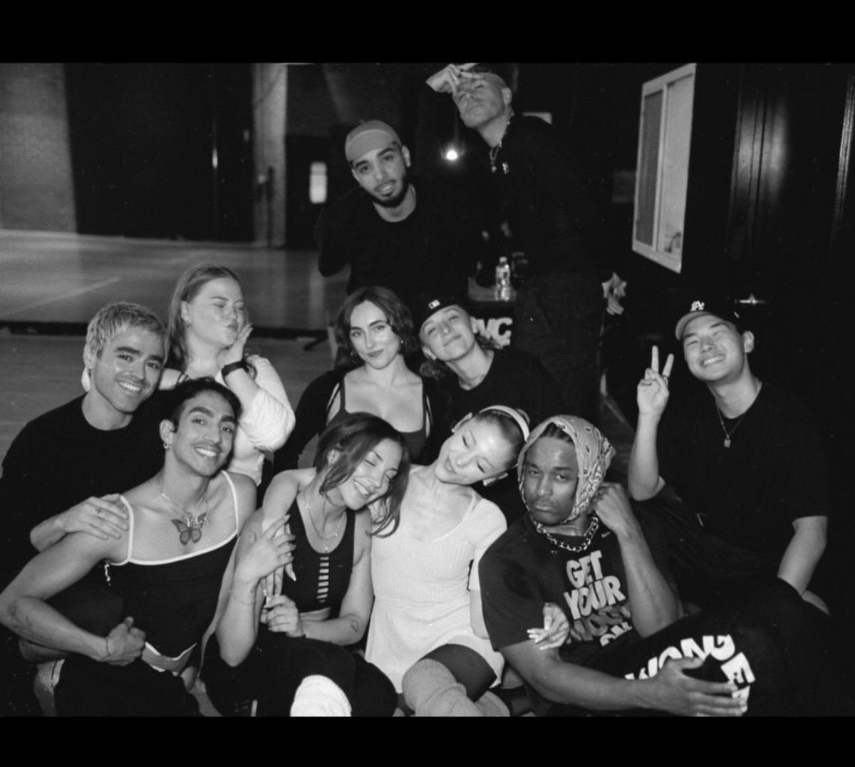 Ariana Grande has posted rehearsal photos on Instagram at 8am PST.