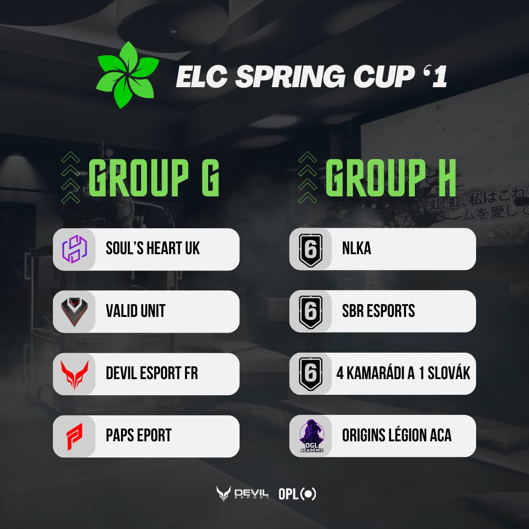 ELC Esports R6 tweet media