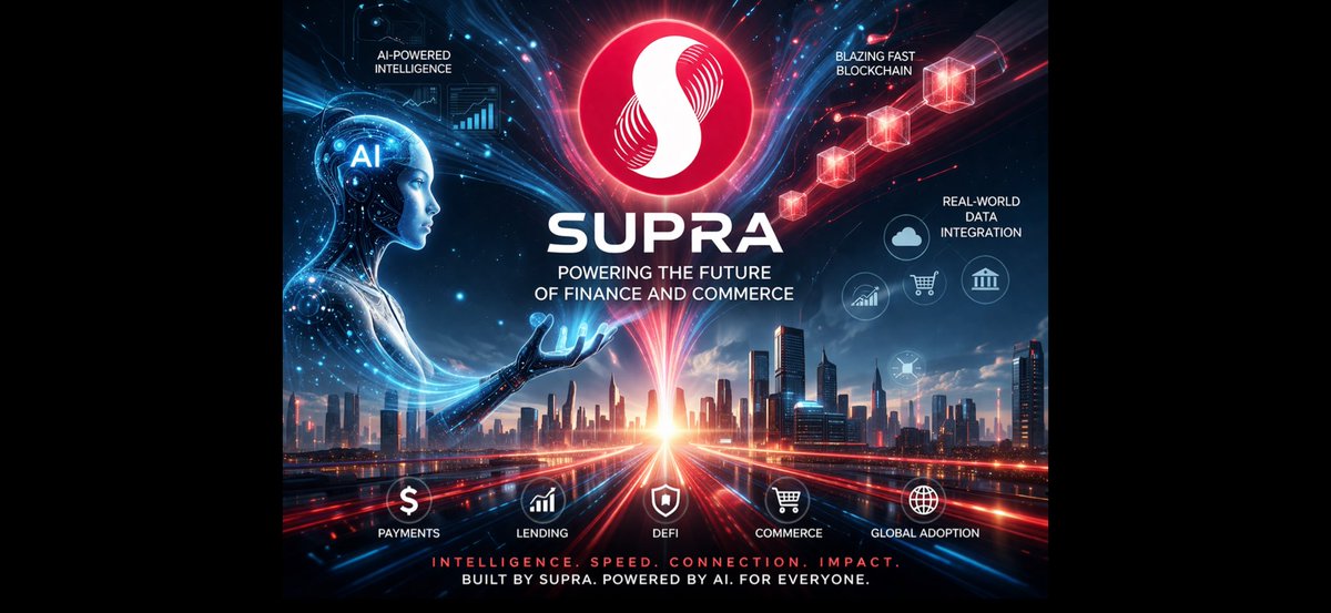 JustKevin545's tweet photo. Printing, scanning and faxing are obsolete technologies. Everything became digital.

VHS and DVDs are relics of days past. Everything became digital.

The same thing is happening with money. USDT/USDC move more money than Visa and Mastercard COMBINED.

Traders, too, are about to become digital. Ai is advancing rapidly and moves faster and smarter than any human can online.

Arbitrage, earnings reports, macro economic data, geo politics, natural disasters, black swan events. Ai will read, adjust, respond and secure before you've even heard the news.

You cannot compete. 

Even other Ai agentic traders facing barriers, bottlenecks and inefficient railways to communicate and move capital will be bag holders in this new paradigm.

Speed, efficiency, information, communication, automation and interoperability will not be an advantage, it will be the standard and the ONLY option for an Ai agentic trader strategy to succeed.

$SUPRA will not be an option but, the only consideration for Ai capital management.

The vertical integration of a Layer 1, Oracle, automation, DVRF and interoperability all operating on a single blockchain, at literal lightning speed, was NEVER an option but, necessary.

@JoshuaTobkin understood the full stack was imperative to realizing the potential of such a future.

@SUPRA_Labs is building that future infrastructure as we speak.

Ai will be managing assets automatically and front running everyone else to build, diversify and most importantly, PROTECT your capital in ANY AND EVERY MARKET CONDITION!

24/7 unemotional, unbiased, data driven portfolio management.

Today's traders are fax machines and VHS tapes. Don't get left behind.

Welcome to the future.

Welcome to $SUPRA