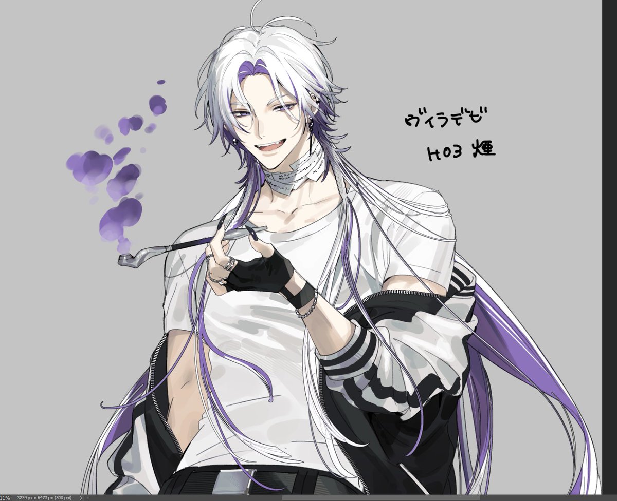 「今日からよ～～～～～ (途中よ～～～～ッ)」|なてのイラスト