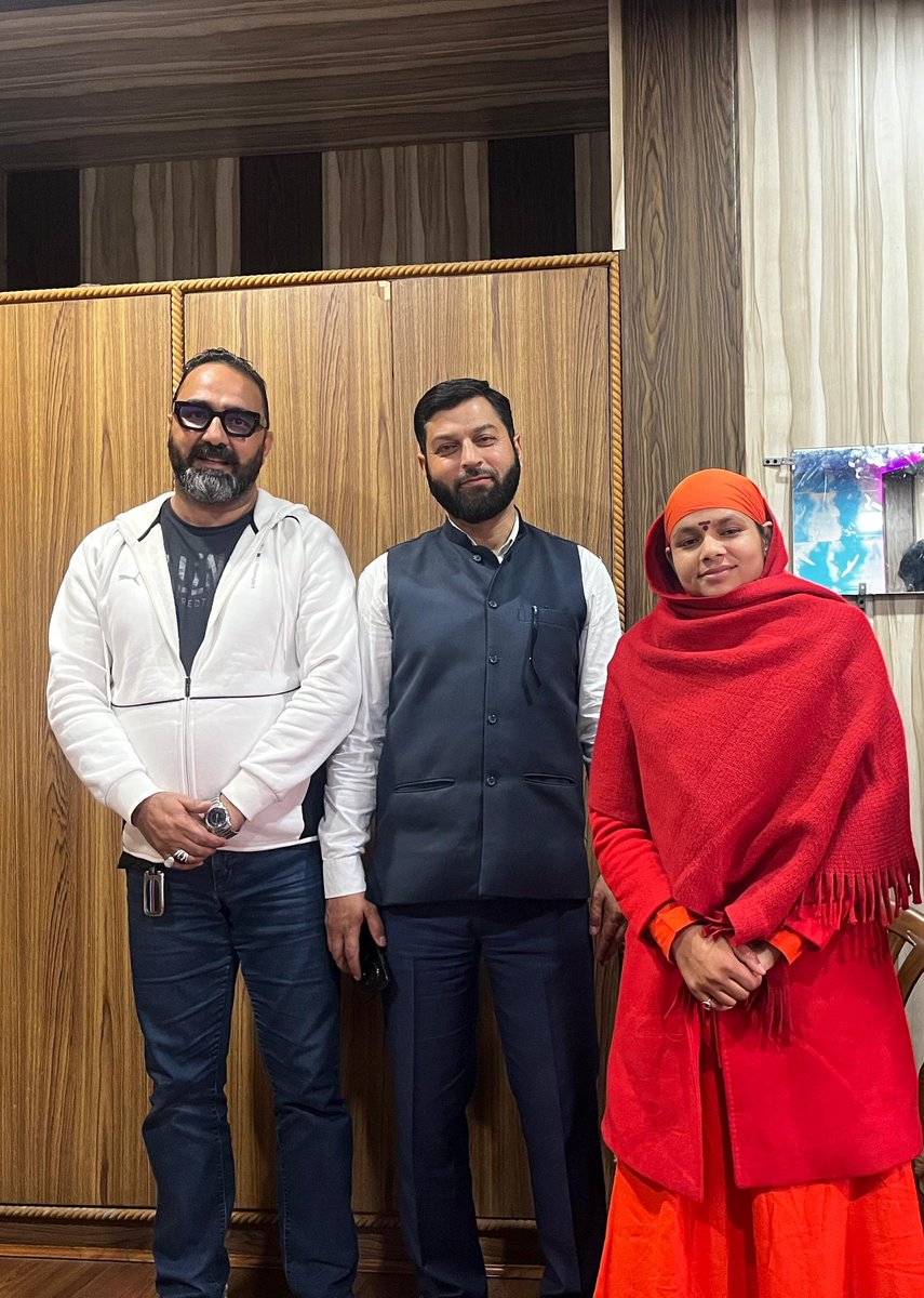 Today in the afternoon we had a great time with Sadvie Anuradha Gopal to discuss future course of action in J&amp;K
<a href="/narendramodi/">Narendra Modi</a> <a href="/AmitShah/">Amit Shah</a> <a href="/manojsinha_/">Manoj Sinha</a> <a href="/GeetaSi06796991/">Prof. Geeta Singh</a> <a href="/akshaylabroo/">Akshay Labroo</a>
<a href="/DrSatishVimal/">Dr Satish Vimal</a> <a href="/DrGVSundeep_IPS/">Dr.G.V.Sundeep Chakravarthy IPS</a> 
<a href="/OfficeOfLGJandK/">Office of LG J&K</a> #rss #paredãobbb #४६वर्षेसेवेची_४६वर्षेभाजपाची