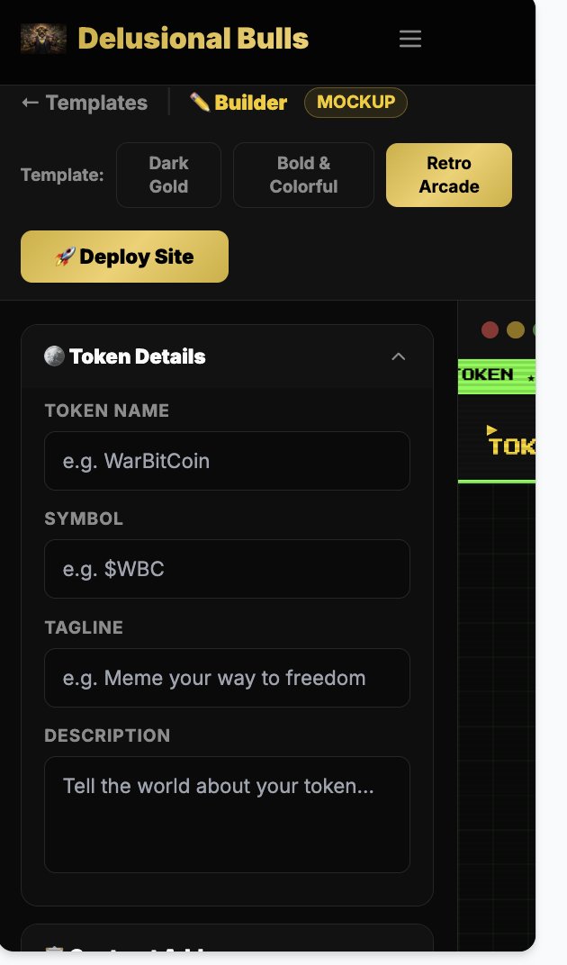 roshanimal14746's tweet photo. @0xWhale Build something for the masses who believe 
https://t.co/wKJCpuNcy7
Launch your website without domain registration 
No kyc
Ai assistance for image generation 
3:36 minutes later you are live with website and meme coin
Game changer 
Wait until launch platform is part of proces https://t.co/YCwRY1b66u