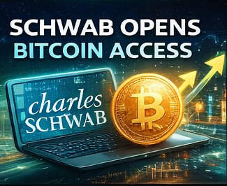 W3BCMedia's tweet image. Charles Schwab opening a Bitcoin trading waitlist is bigger than it sounds.

This is retirement capital
advisor capital
long-horizon capital

New rails = new liquidity behavior
#Bitcoin #TradFi #CryptoAdoption