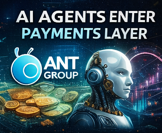W3BCMedia's tweet image. Ant Group pushing AI-driven crypto payments is a preview of what’s coming.

Agents moving value
machines settling transactions
finance becoming programmable

The rails are evolving.
#AIagents #CryptoPayments