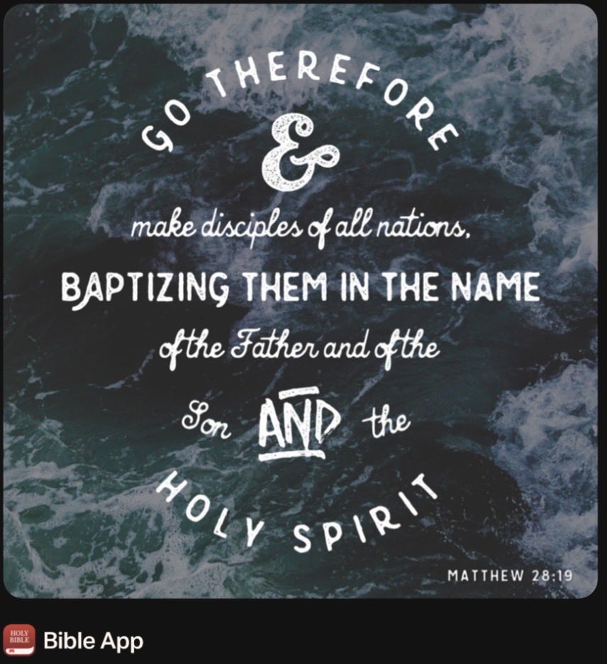 StlBluesFan2026's tweet image. Called to go, to love, and to share the hope we’ve been given—His mission is still our purpose today.

#GreatCommission #Matthew2819 #FaithInAction #GoAndMakeDisciples #KingdomWork