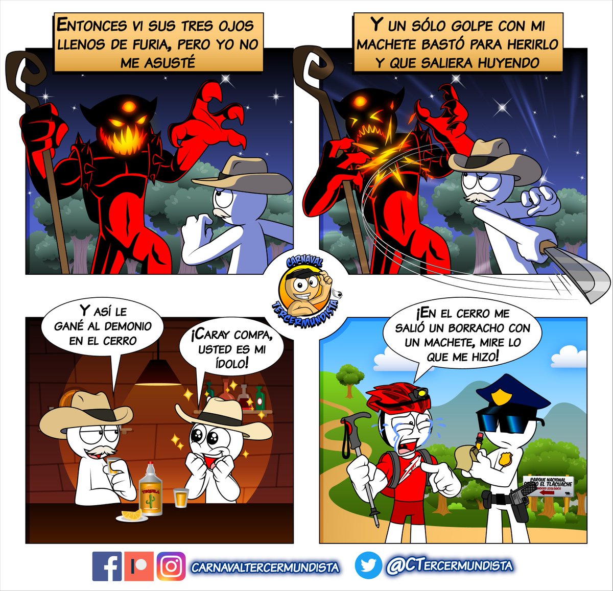 Carnaval Tercermundista tweet media