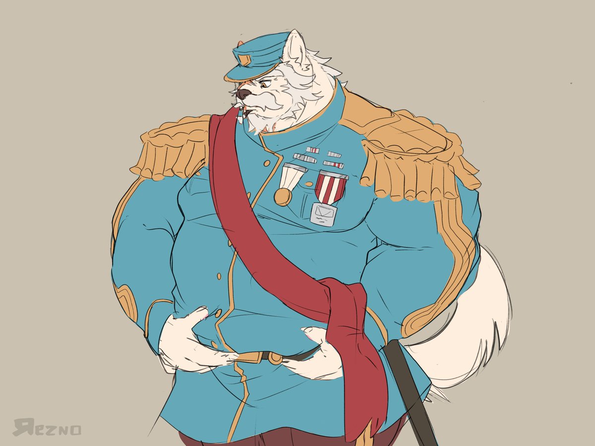 Sketch commission for anonymous.
General Merlot from Fuga! ✨