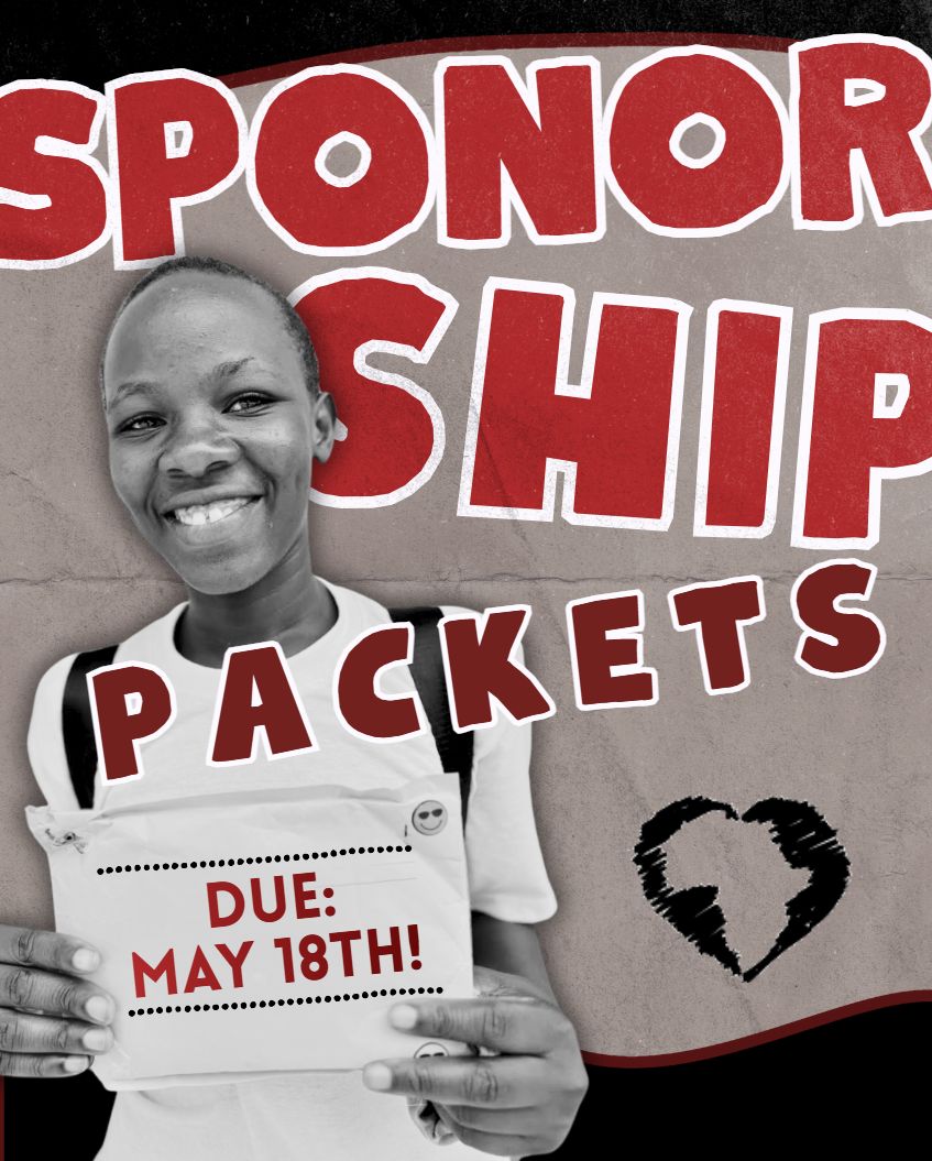 The countdown is on! ⏳

Friendly reminder that all Sponsorship Packets are due by May 18th. Don't miss the deadline to send your love and encouragement across the globe! 🌍❤️ 

Learn more: heartsandhope.org/packets