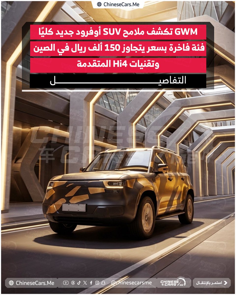 شبكة السيارات الصينية tweet media