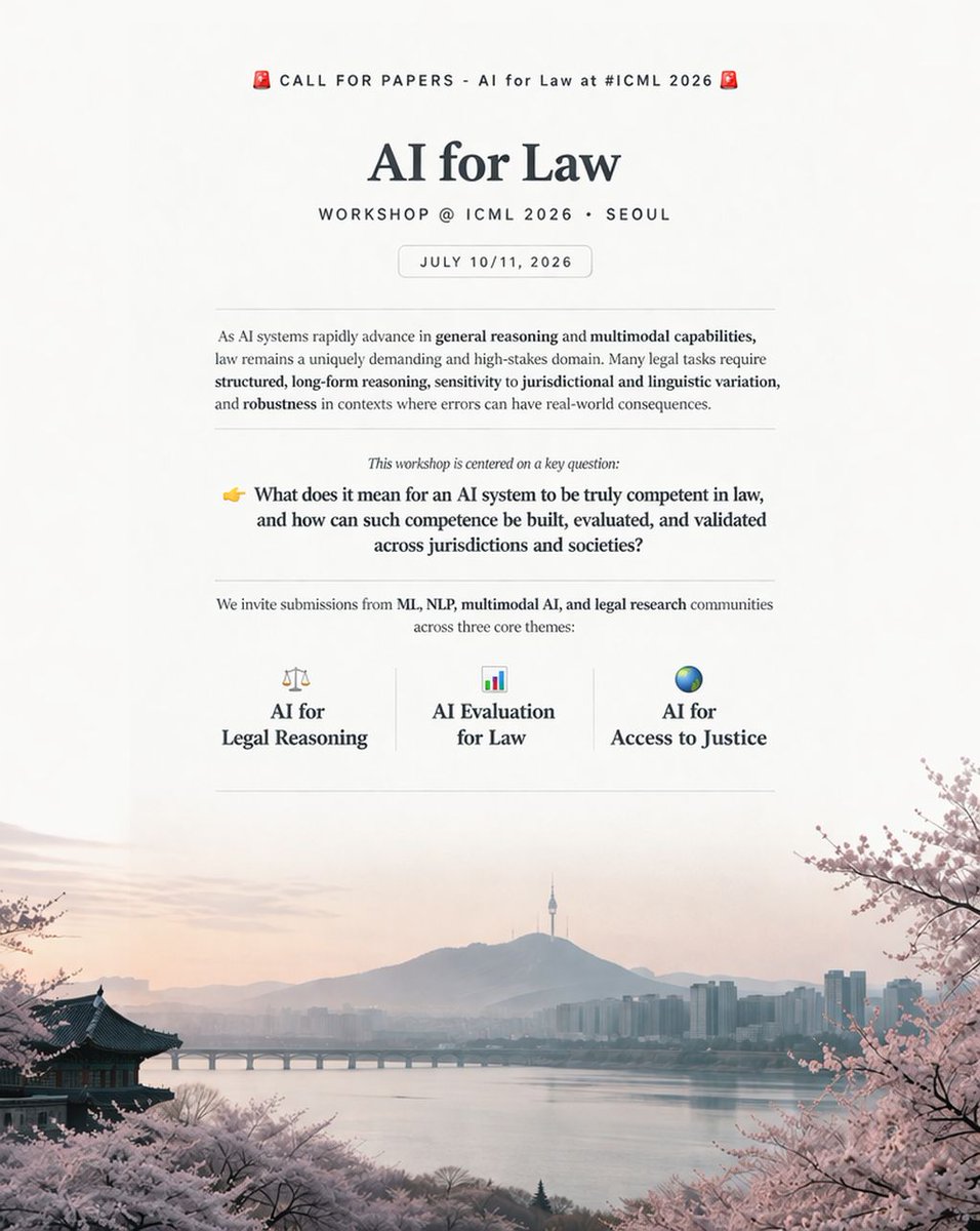 AI4Law@ICML tweet media