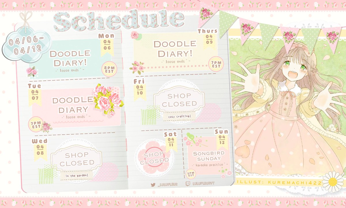 Lulu Fleur 💐💛「ENvtuber」 tweet media