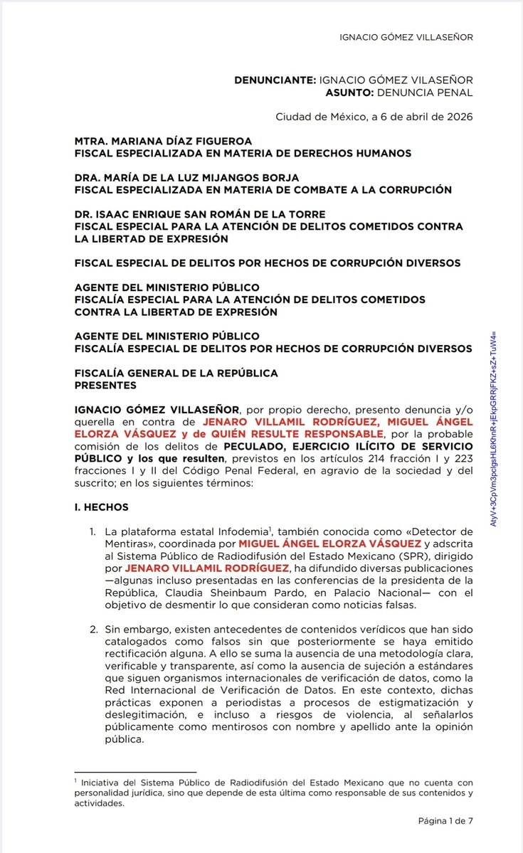 Ignacio Gómez Villaseñor tweet media