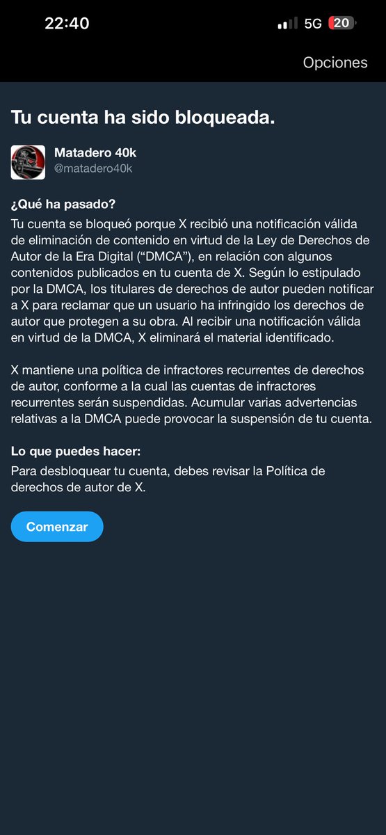Matadero 40k tweet media