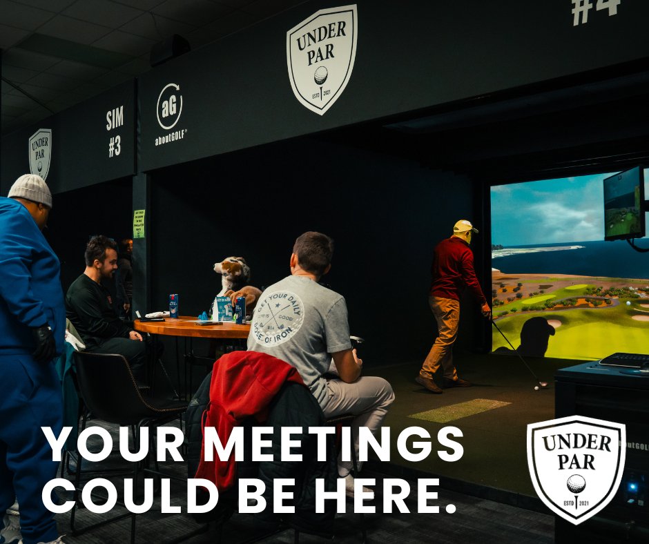 UnderParMkg's tweet photo. Take your business meetings to the next level at UnderPar ⛳️
Compete in friendly golf tournaments, play exciting mini-games, and enjoy a great time connecting with your colleagues—all in one place.
Reach out to start planning your next event: https://t.co/lIKwyjB1F1 https://t.co/ETcj0zo6UU
