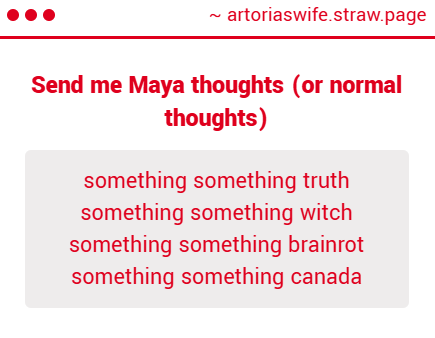 wow i wonder who this could be