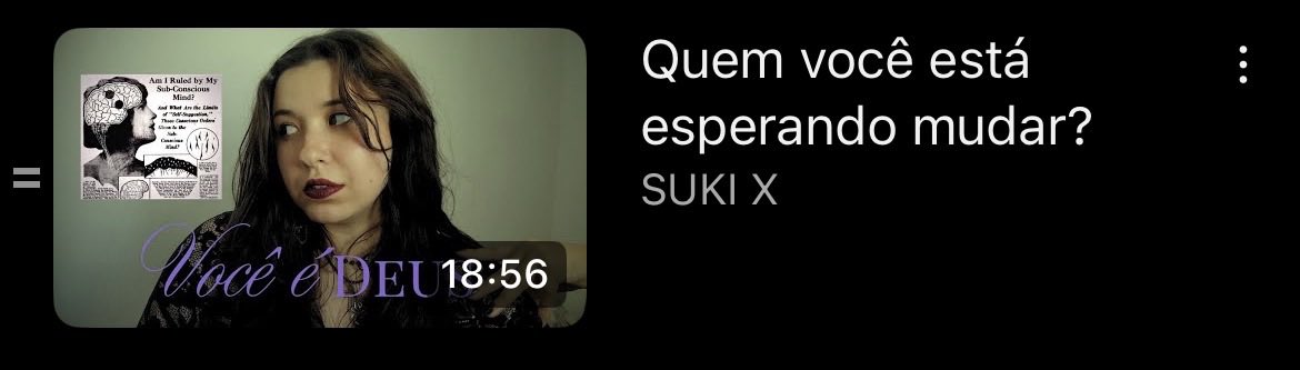 gente umas da únicas criadores de lds q eu gosto mesmo é a suki, eu me identifico muito com alguns dos estudos dela! ( e esse vídeo me faz ter cada insights)
