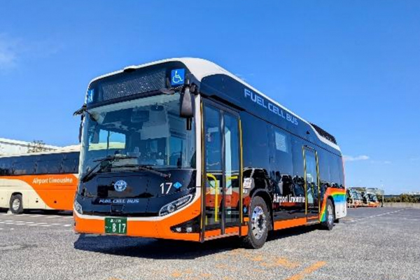 日立自動車交通が水素燃料電池バスから撤退するなか、羽田空港が3台の